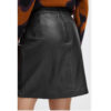 Daran Black Leather Skirt - B.Young - Image 2