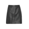 Daran Black Leather Skirt - B.Young - Image 5