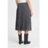 Pleaty silver skirt - Ichi - Image 2