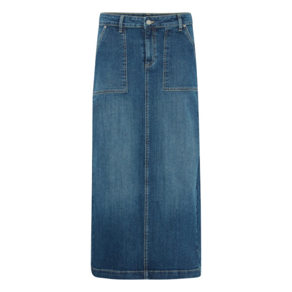 Komma High Waist Denim Skirt - B.Young - Image 8