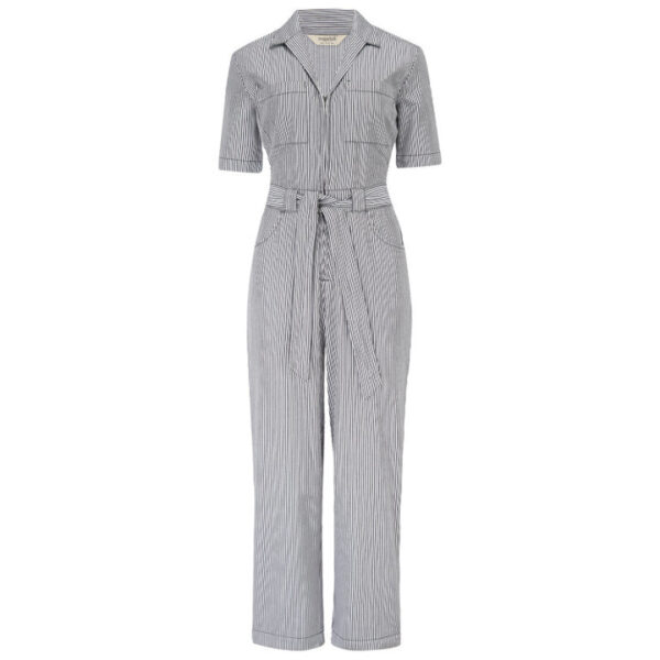 Meredith Boilersuit, Monochrome Stripe - Sugarhill Brighton - Image 2