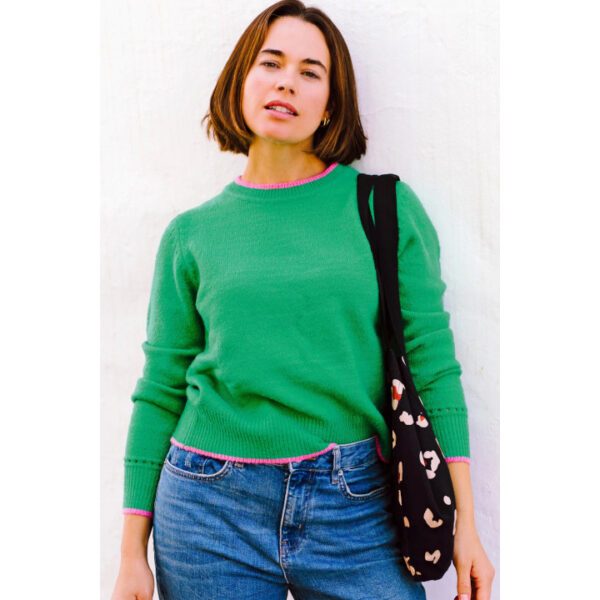 Helena jumper vibrant green - SUGARHILL BRIGHTON