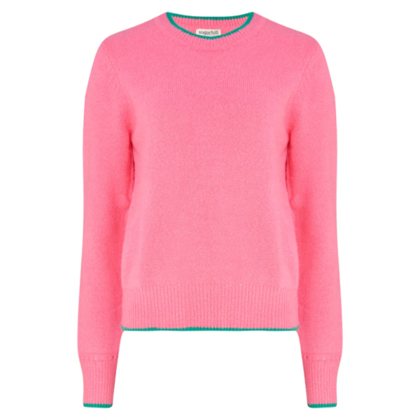 Helena jumper flamingo pink - SUGARHILL BRIGHTON - Image 8