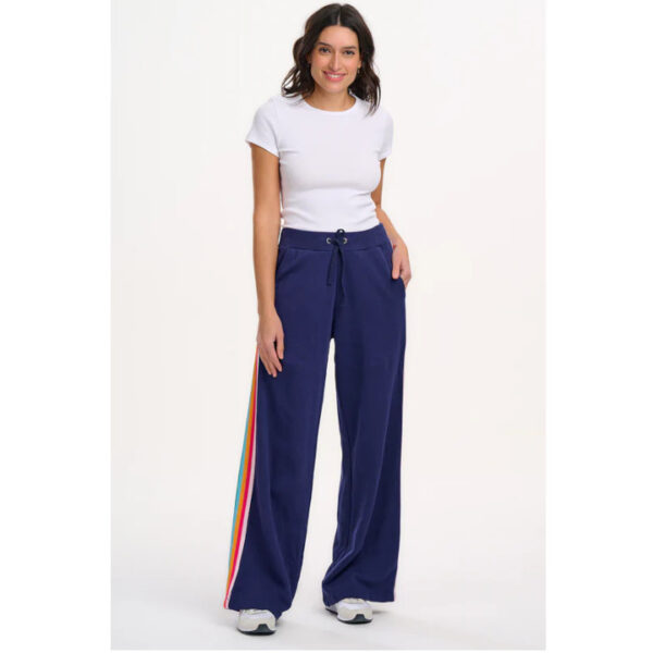 Laina navy wide leg jogger  - SUGARHILL BRIGHTON - Image 2