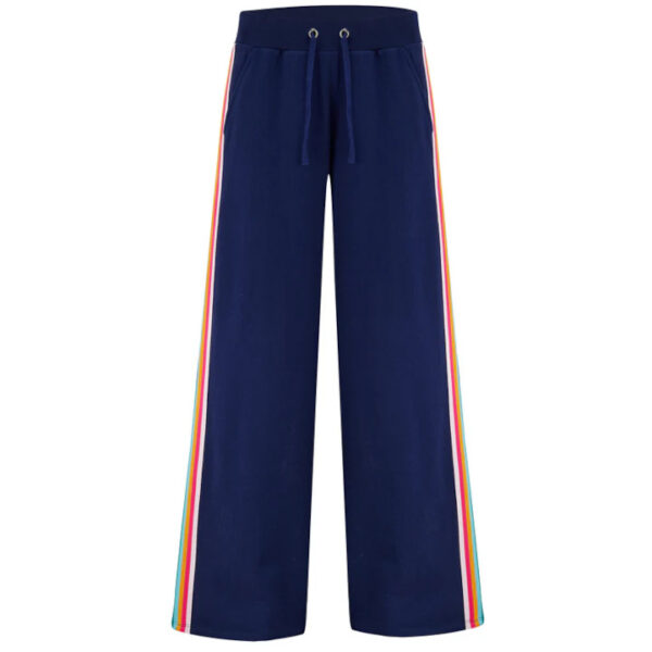 Laina navy wide leg jogger  - SUGARHILL BRIGHTON - Image 5