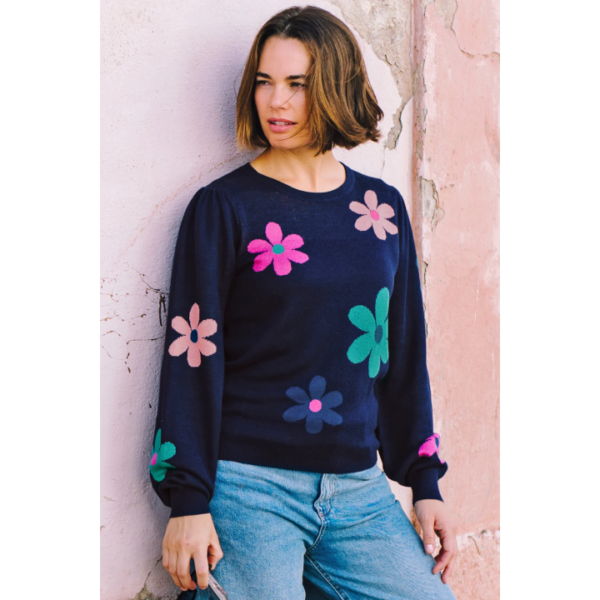 Madeline jumper navy - SUGARHILL BRIGHTON