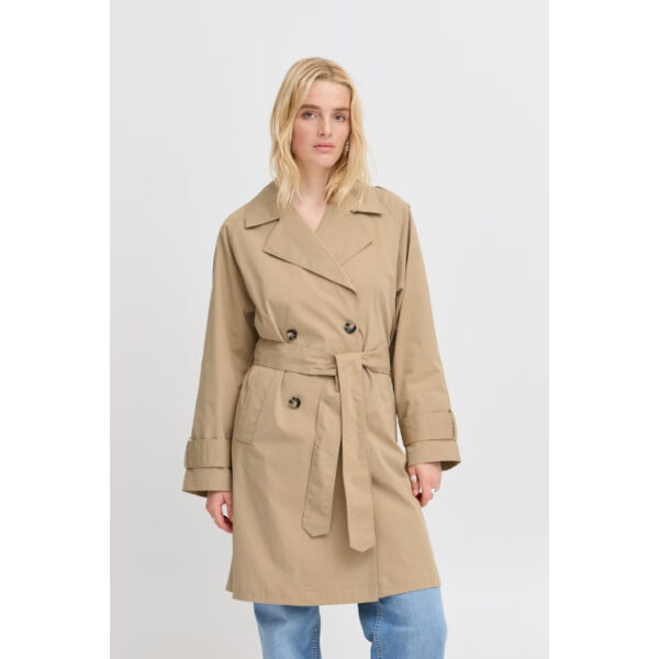 Zova Mac coat, 2 colours available - ICHI - Image 4