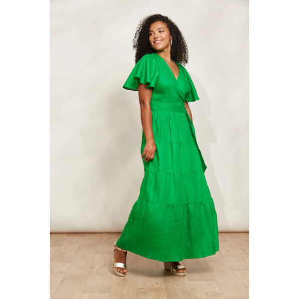 Halcyon emerald green maxi dress - EB & IVE - Image 4