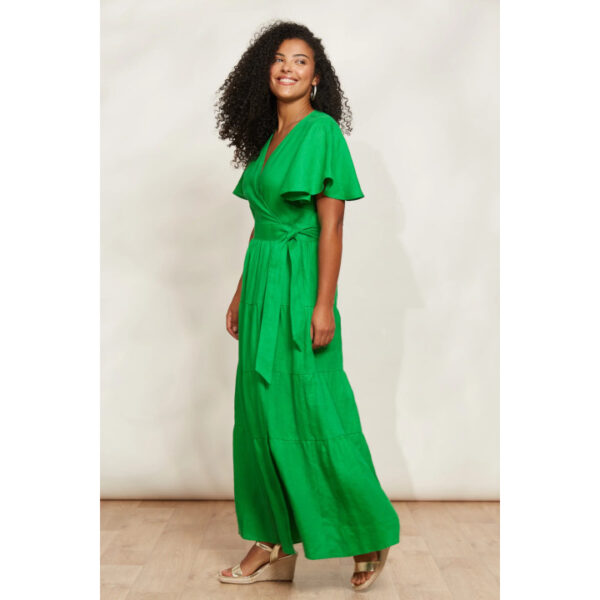 Halcyon emerald green maxi dress - EB & IVE