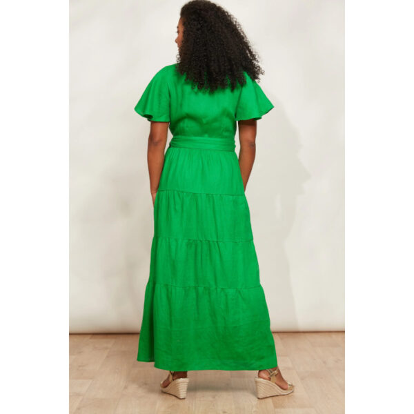 Halcyon emerald green maxi dress - EB & IVE - Image 2