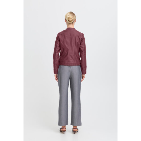 Acom Faux Leather Jacket, Port Royale  – b.young - Image 5