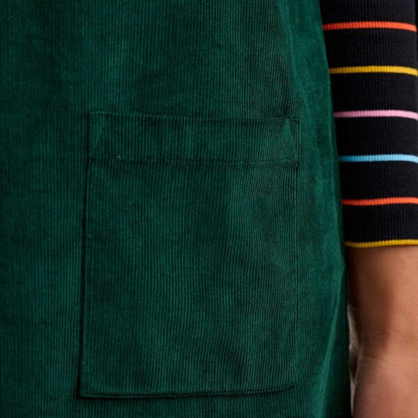 Kacy Tunic Dress, Green Cord - SUGARHILL BRIGHTON - Image 2