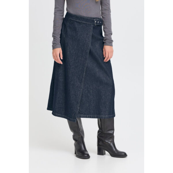 Berisel denim wrap skirt - ICHI