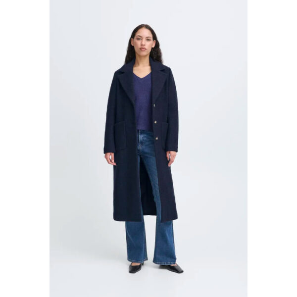 Stipa Coat navy - ICHI