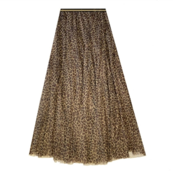 Tuile skirt small leopard print - LAST TRUE ANGEL - Image 4