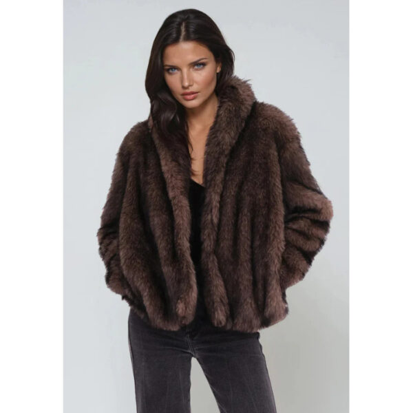 Luna faux fur coat - RELIGION - Image 7