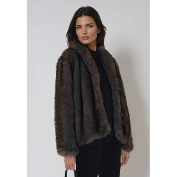 Luna faux fur coat - RELIGION - Image 4