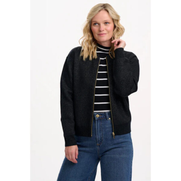 Solana Knitted Bomber Jacket - Sugarhill Brighton