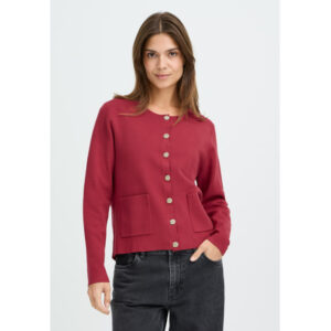 Sara Cardigan in Spiced Apple - Pulz Jeans