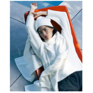 Oversized Taxi ivory sweater - GRACE & MILA