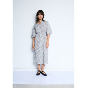 Hesima checked Dress - ICHI