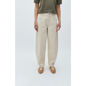 almira ivory barrel Jeans - mbyM