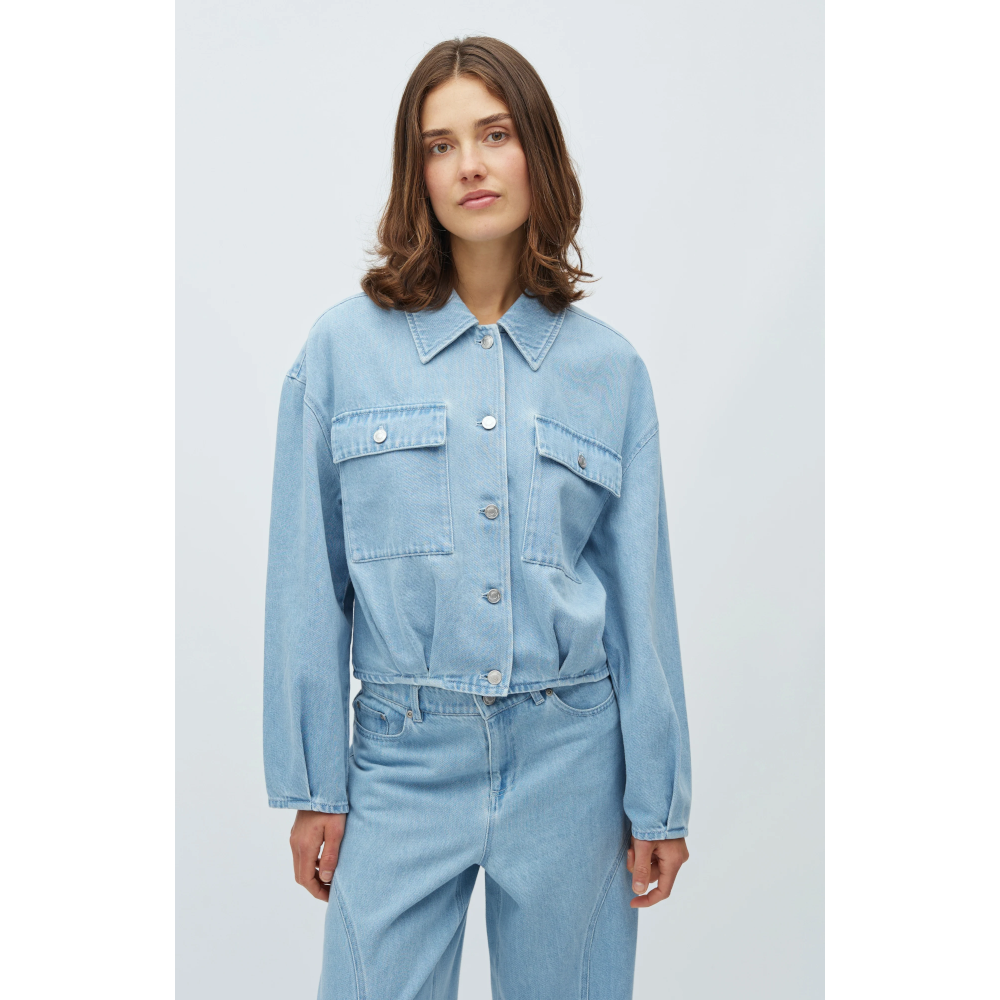 Geviva soft wash denim jacket - mbyM - Image 4