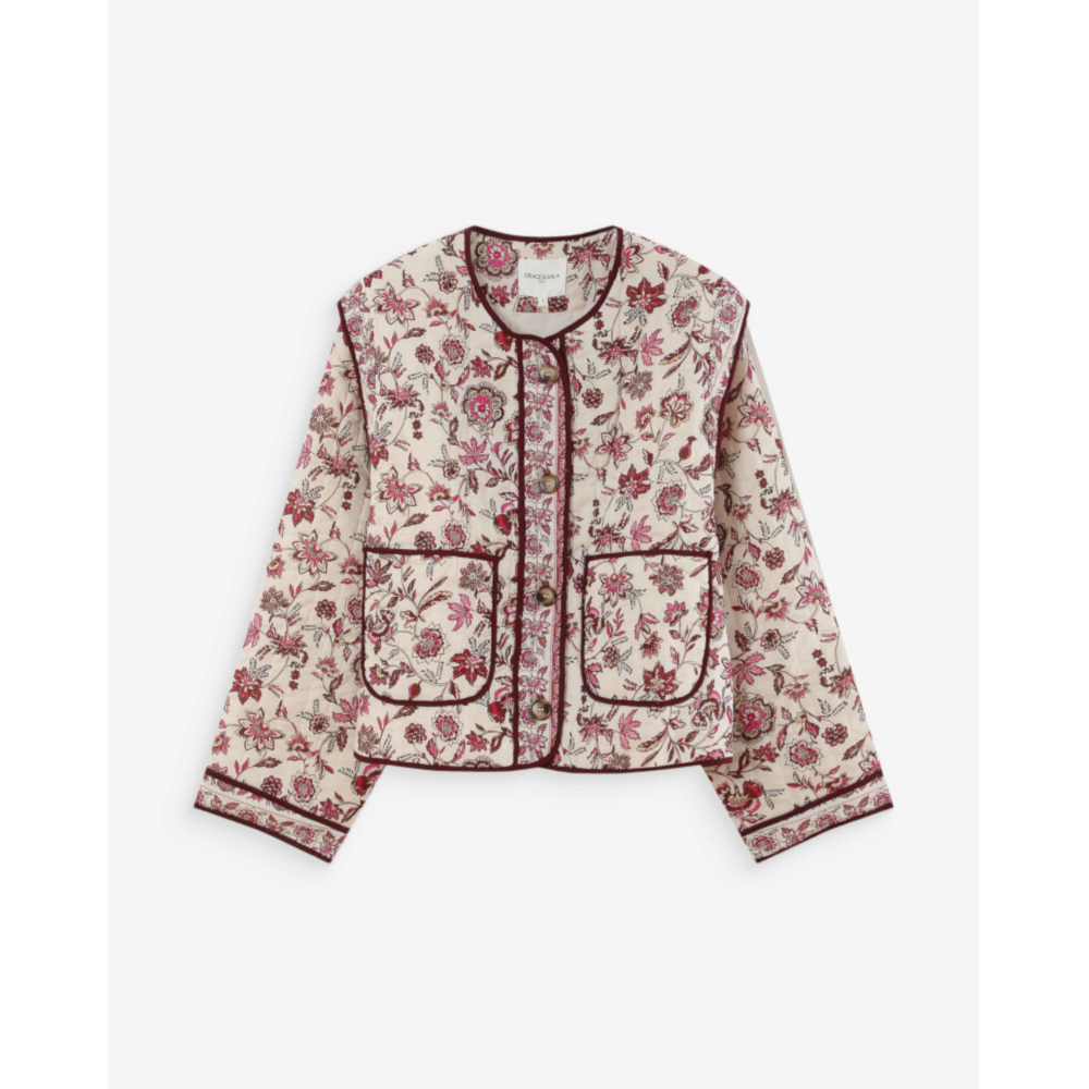 Vahina Quilted jacket - GRACE AND MILA - Image 4