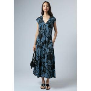 Libby dress blue ash - RELIGION CLOTHING