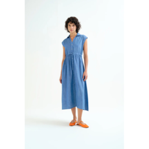 Chambray midi dress - COMPANIA FANTASTICA