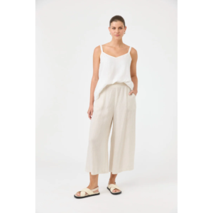 Studio linen crop trouser - EB and IVE
