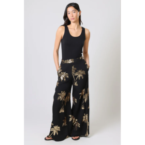 Rene palms of gold trouser - TRAFFIC PEOPLE
