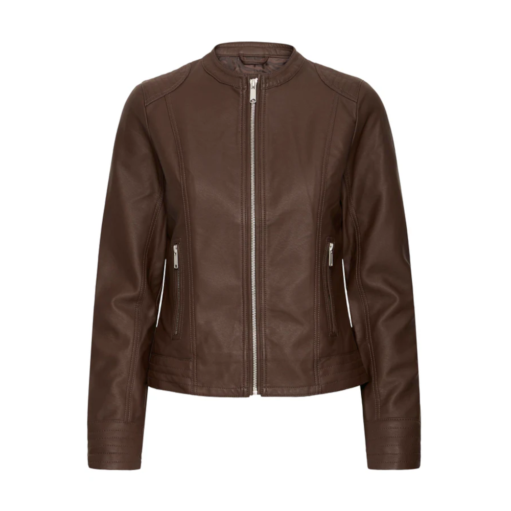 Acom Faux Leather jacket - BYOUNG - Image 2
