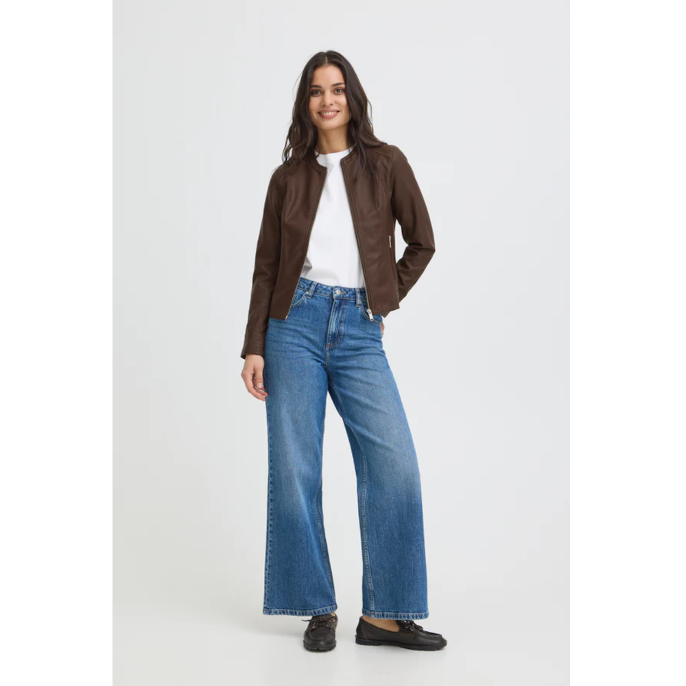 Acom Faux Leather jacket - BYOUNG - Image 6