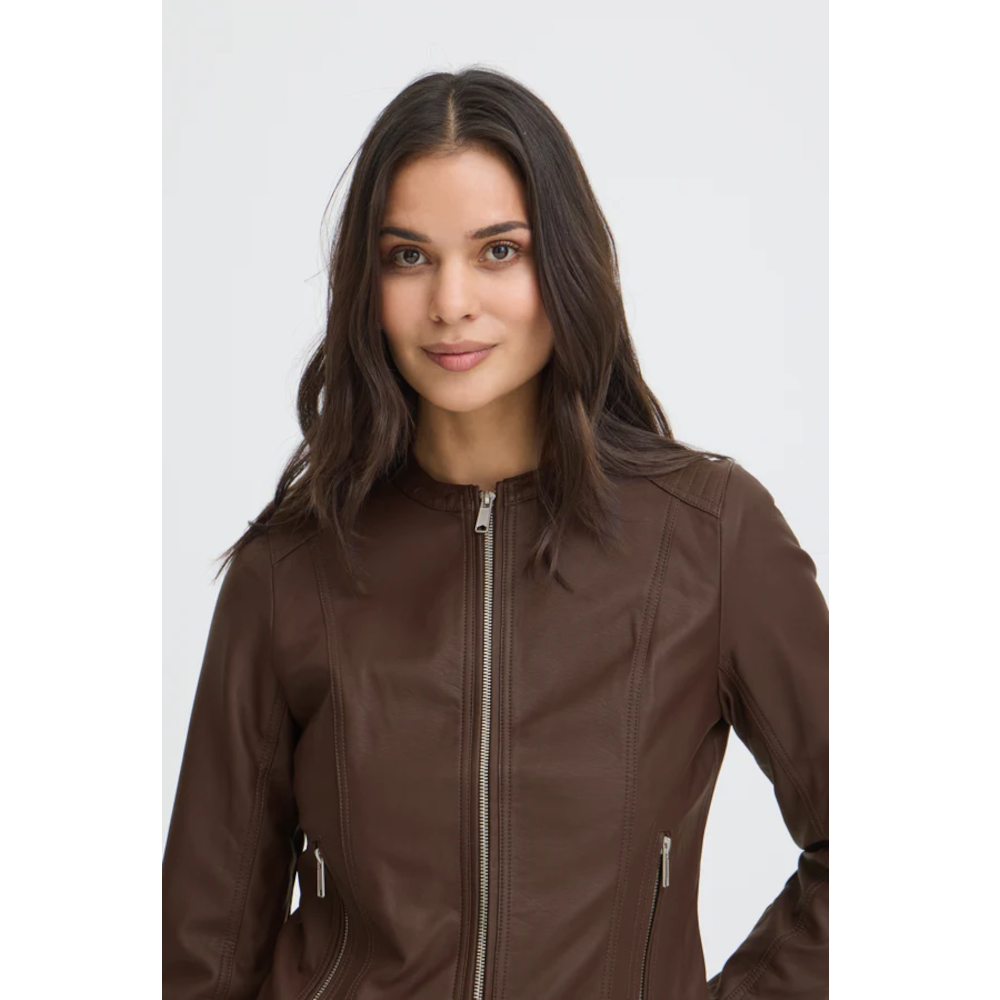 Acom Faux Leather jacket - BYOUNG - Image 8